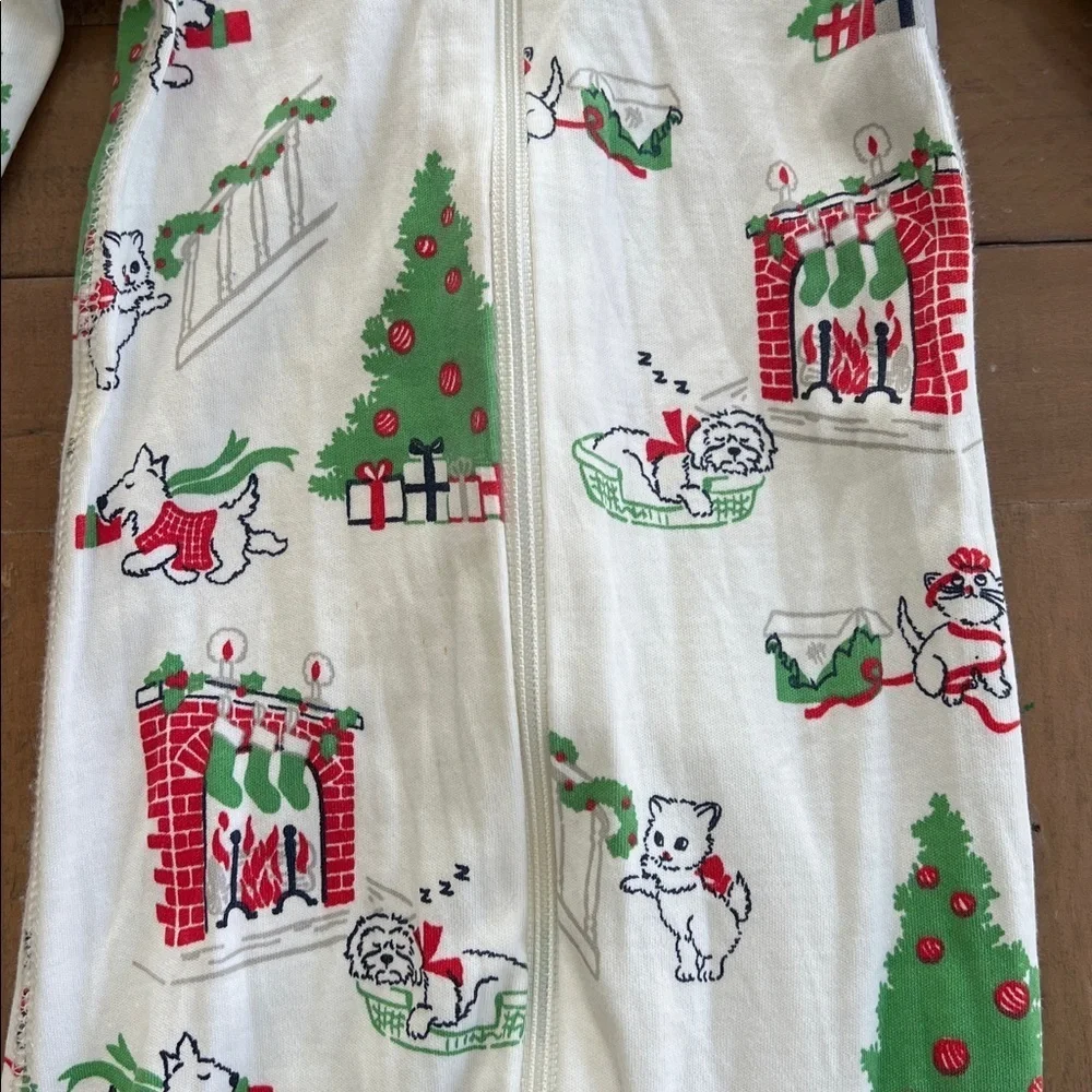The Beaufort bonnet company Knox night night fireside Christmas footed pajamas